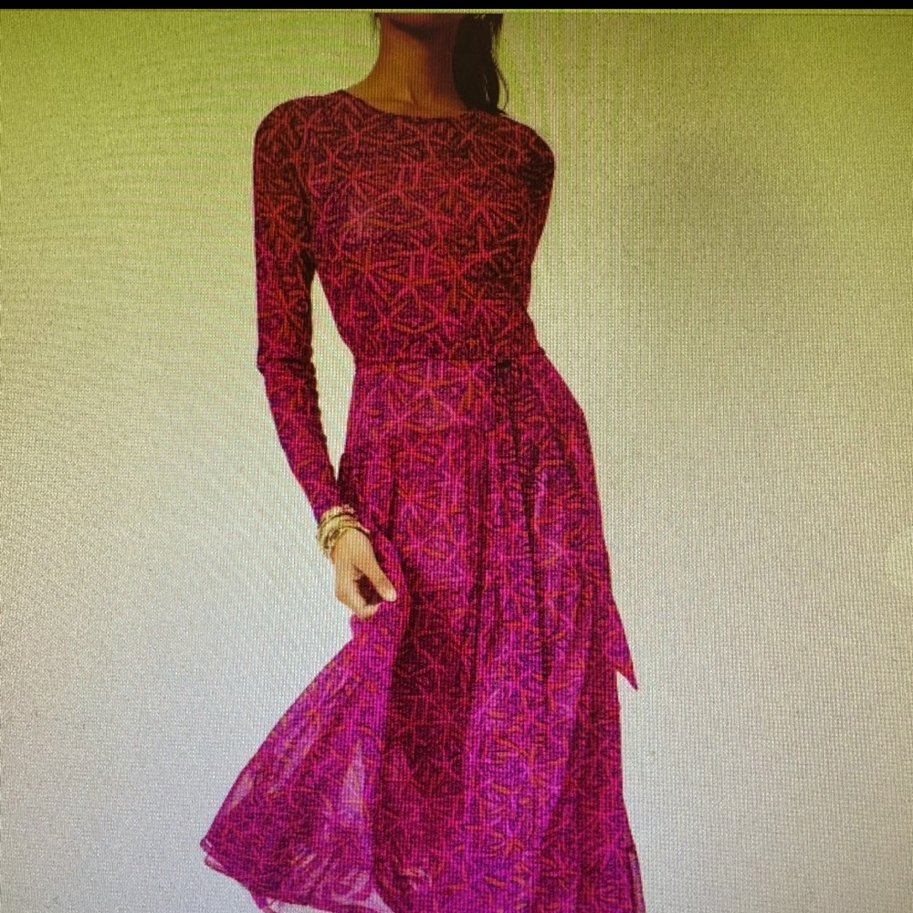 Lilly Pulitzer Izabella Midi Dress in Passion Fruit Pink/Star Searching - Med